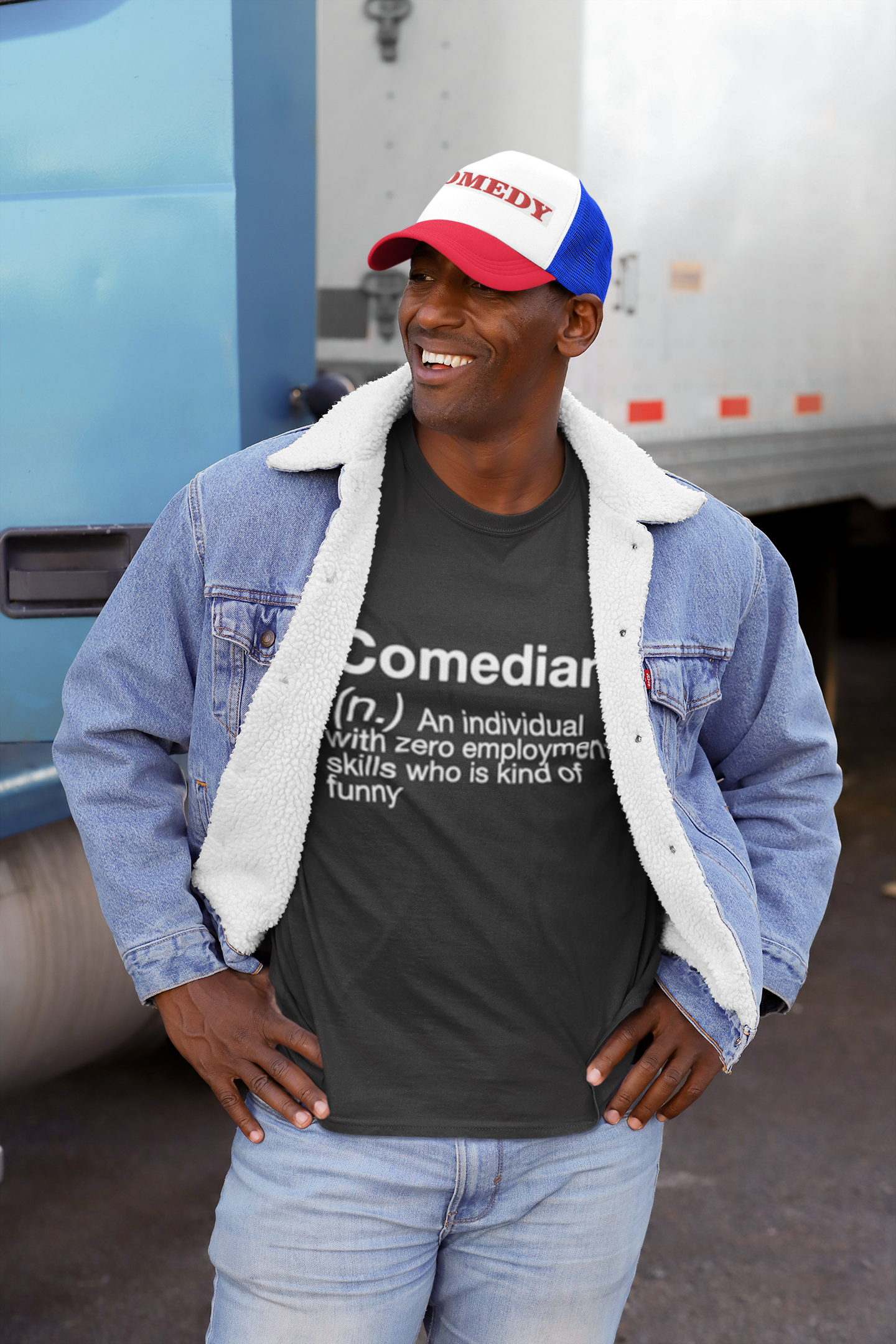 FunnyComedyTeeShirts, FunnyComedyTeeShirts.com, TheComedyConsultant Shop, Comedian Definition T-Shirt, Comedian T-Shirts, Comedy Hat, Comedy Hats And Apparel, Funny T-Shirts, Funny Tees, Buy Funny T-Shirts, Buy Humor T-Shirts, Humorous T-Shirts, Witty T-Shirts, Trucker Hats Comedy, Funny Apparel, Buy On TeeSpring, The Comedy Writers And Consultants, TheComedyConsultant.com